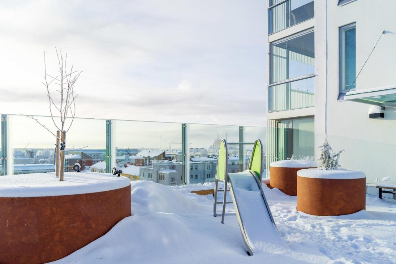 Appartement Juuri Valmistunut Yksio Rotuaarilla à Oulu Extérieur photo